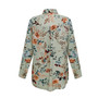 Flower Print Loose Fit Shirt