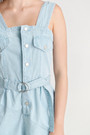 Denim Pinafore Playsuit