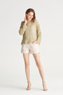 Pointelle Knit Top