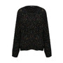 Fluffy Tweed Knit Top