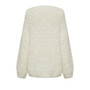 Fluffy Volume-Sleeve Cardigan