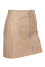 Faux Leather Mini Skirt(10512)