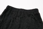 Godet elastic waistband skirt