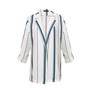 Striped Lightweight Linen Jacket