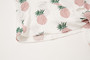 Pineapple Print Waist Tie Top