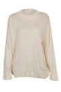 Loose Fit Drop Shoulder Thin Pullover Knit Top