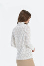 Warm Lace High Neck Top