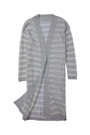 Light Knit Long stripe Cardigan