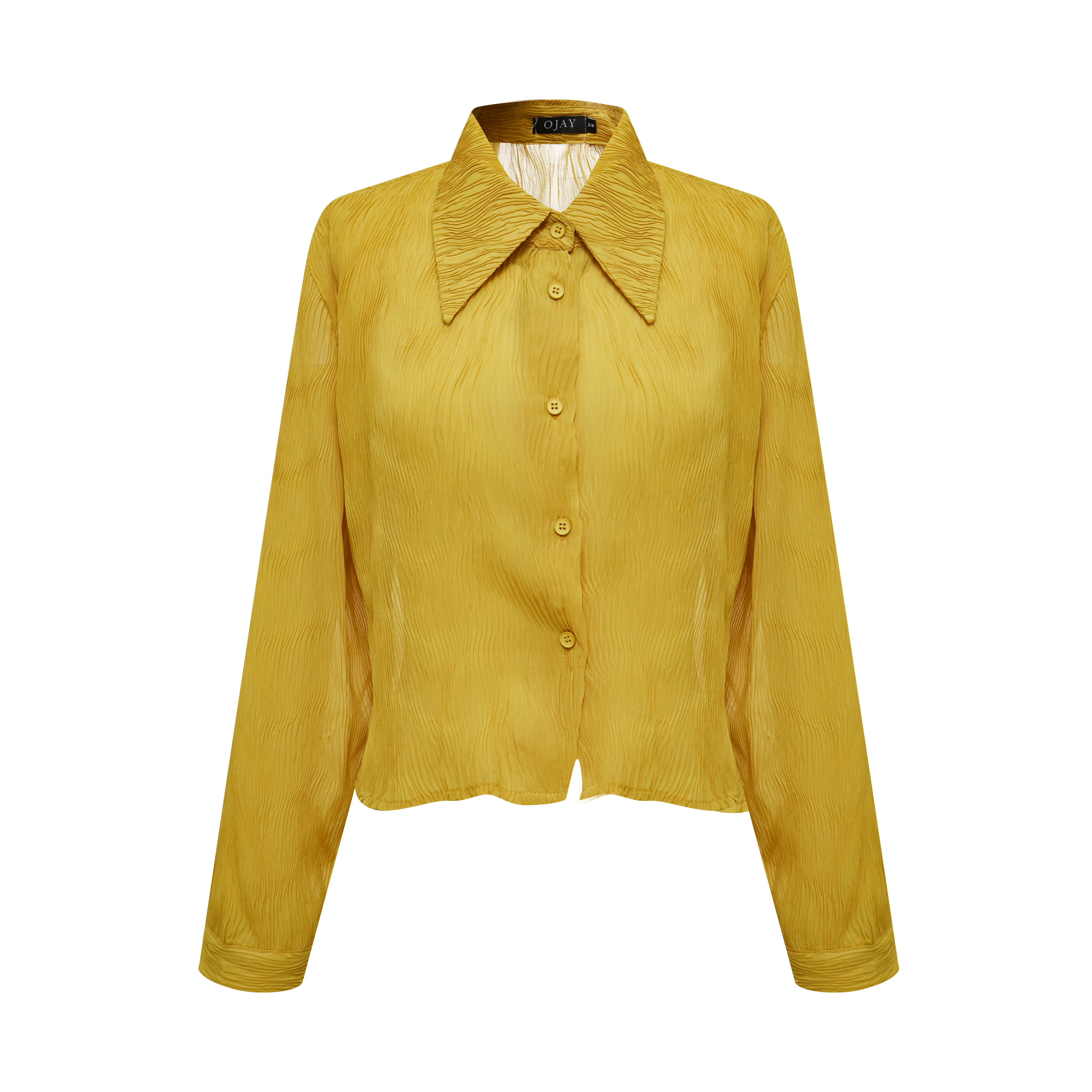 OJAY Sheer Jacquard Shirt - Picture 12 of 12