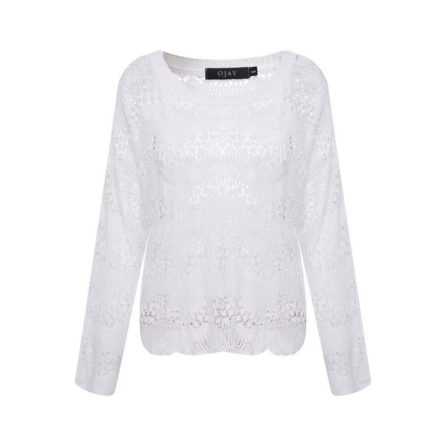 OJAY Pointelle Knit Top - Picture 15 of 15