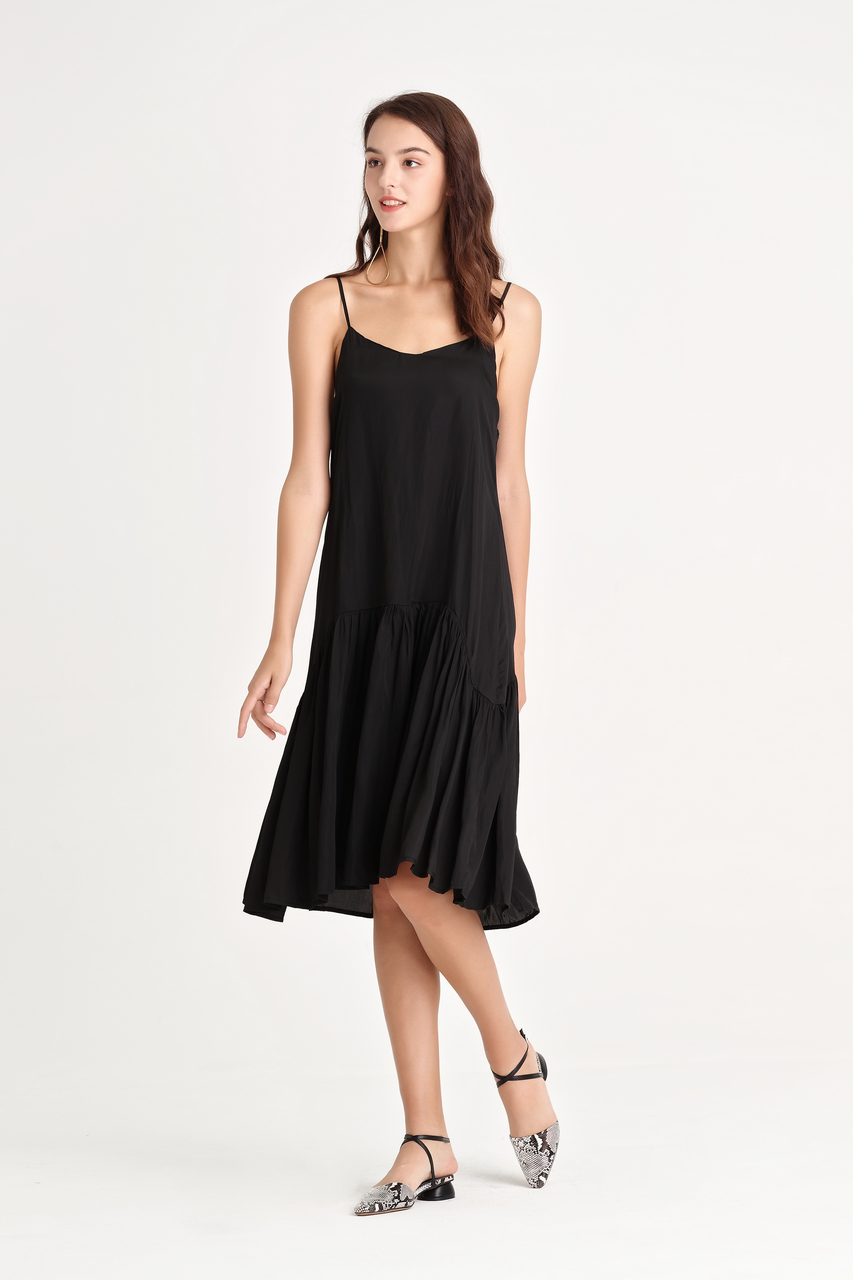 OJAY Tiered Hem Cami Dress - Picture 13 of 15