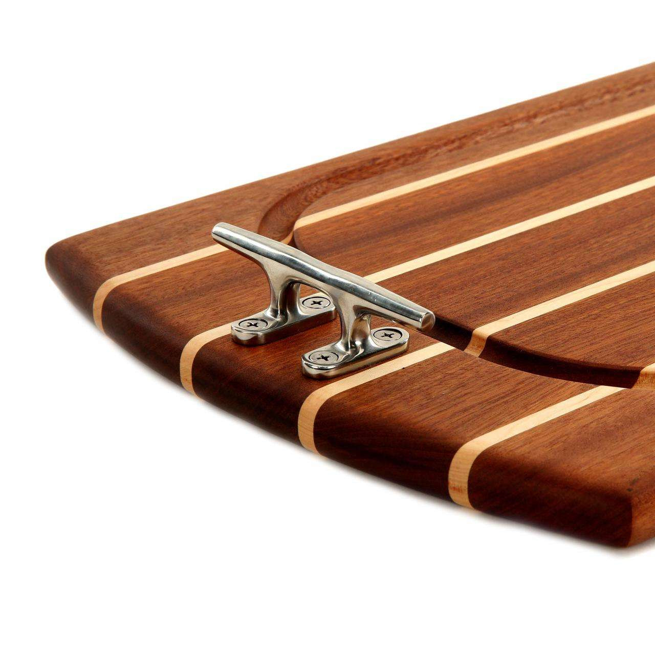Rectangle Sapele Carving Board Nautical Boards