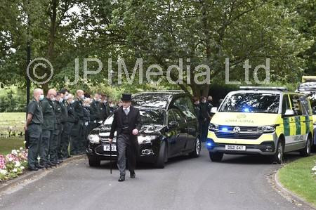 39094735Mark Parnell funeral at the Peterborough Crematorium