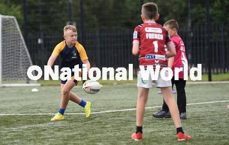 39521918-WIGAN - 25-07-22 Wigan Warriors Community Foundation host ...