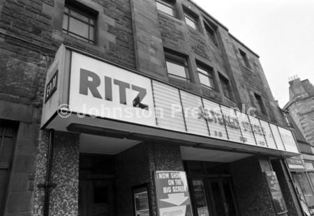 22577770Exterior of the Ritz cinema in Rodney Street Edinburgh. The