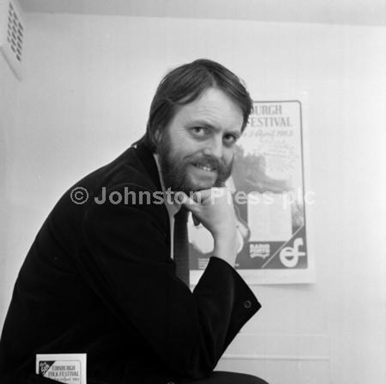 22621971 John Barrow organiser of the Edinburgh Folk Festival in