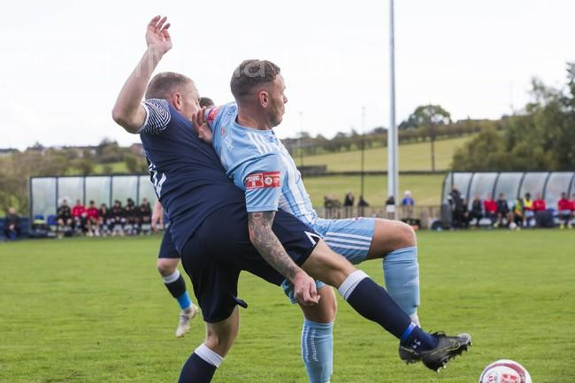 39589165Football Liversedge v Warrington Town. Nathan Cartman for Liversedge. National