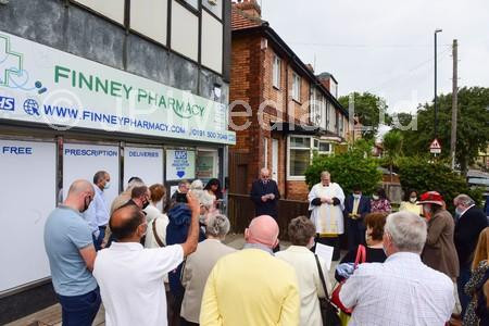 39076352-The blessing of Finney Pharmacy in Grangetown, Sunderland