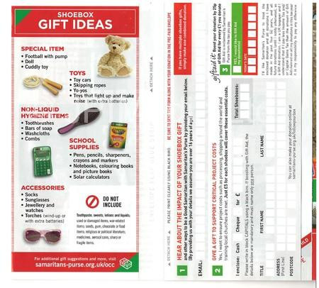 Christmas Shoebox Appeal Good Samaritan Purse Shoebox Christmas