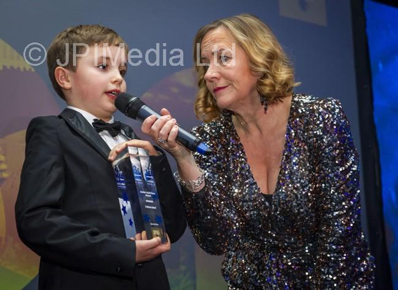 39625851 PIC LISA FERGUSON 07 12 2022 EDINBURGH EVENING NEWS LOCAL HERO AWARDS 2022 Award 1 Junior Local Hero Award Callum Isted Max Smith Quinn