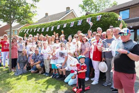 39463459Local residents of Southbrook Road took to the streets for