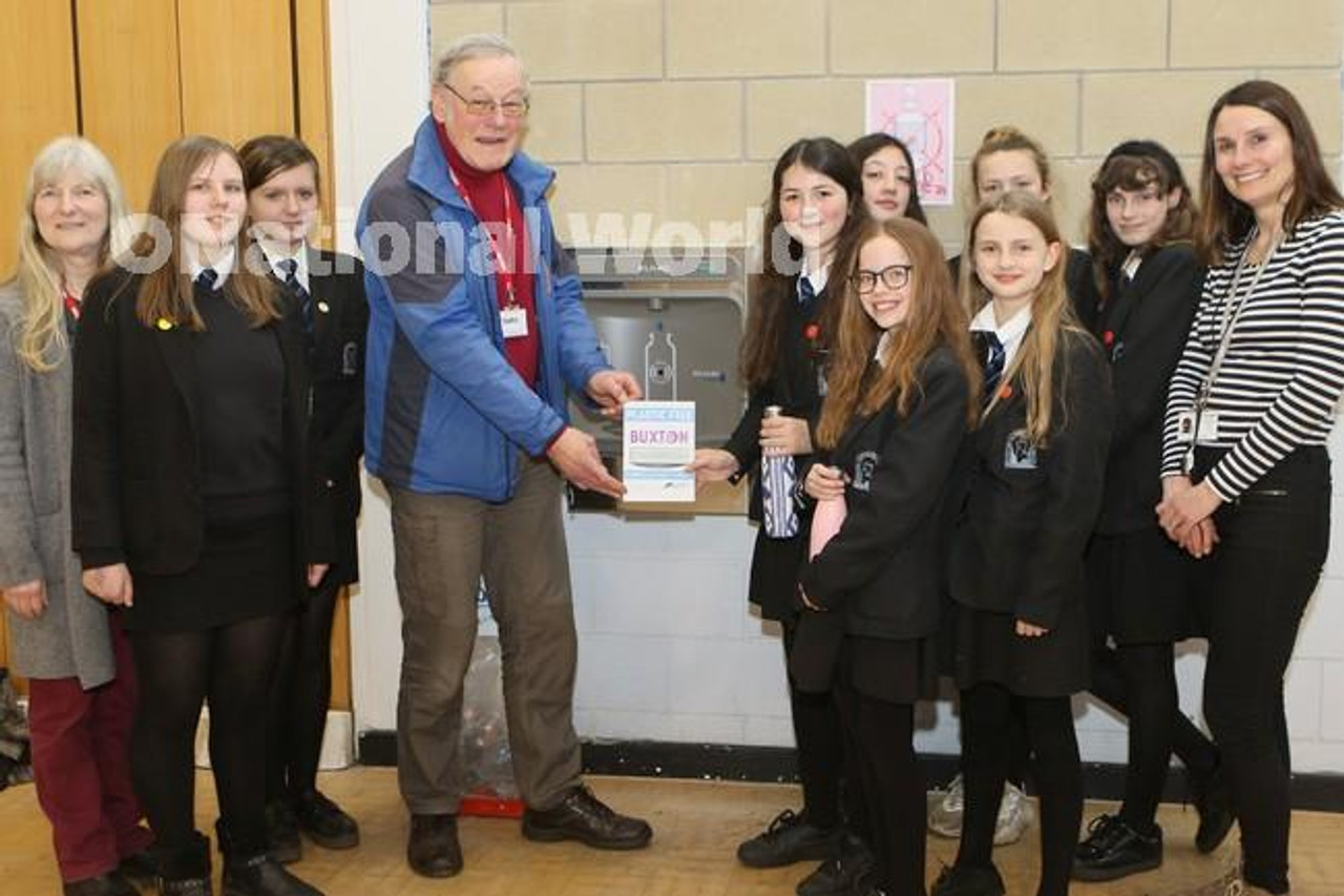 39661656Buxton Community School plastic free status, Derek Bodey and