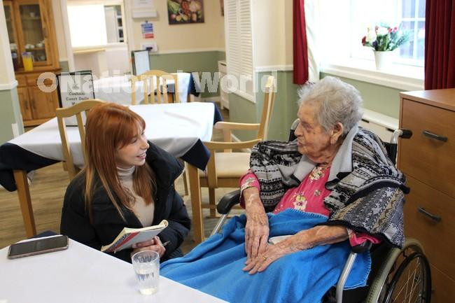 39663557Dorothy Aslett celebrated her 104th birthday on February 3