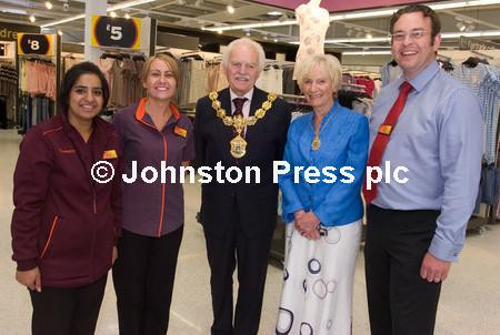 37556143Sainsbury s sales assistants Sadia Huissain and Sian Spencer
