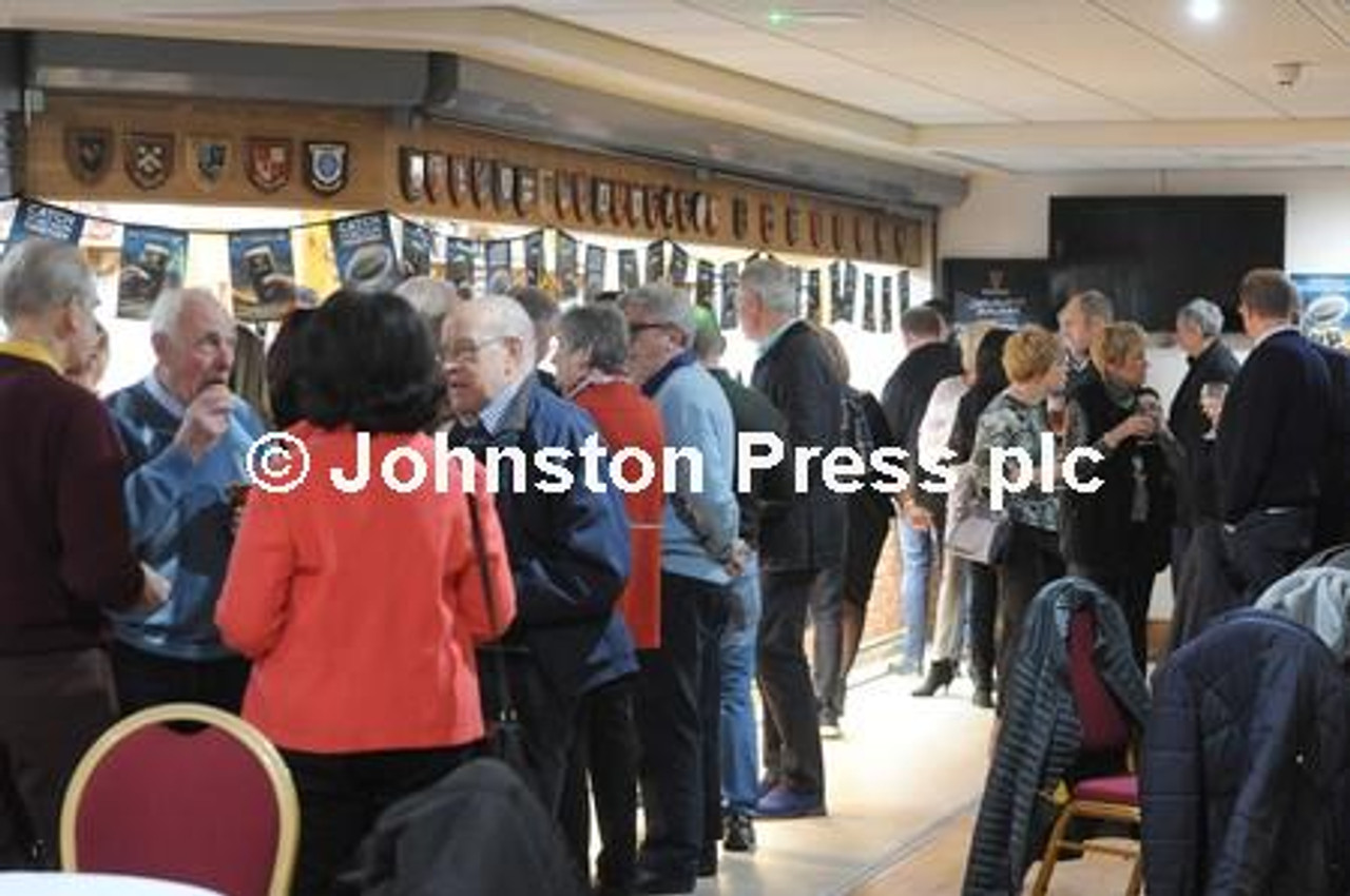 37417728 Bill Beaumont meets friends and former team mates at Fylde Rugby Club