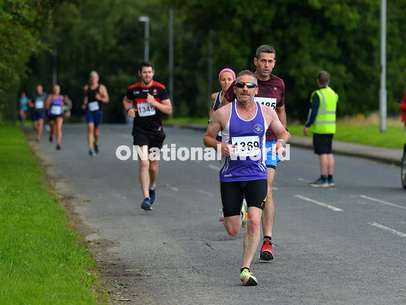 39833488-Foyle Valley’s Noel Hockley took part in the Eglinton Runners charity 5K race at Campsie on Sunday Photo: George DER2331GS