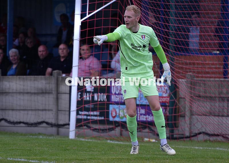 40001685-Parkgate FC v Rotherham United YPN-240907-095454003  YPN-240907-095454003_nrra- cameron dawson parkgate fc v rotherham united fc 