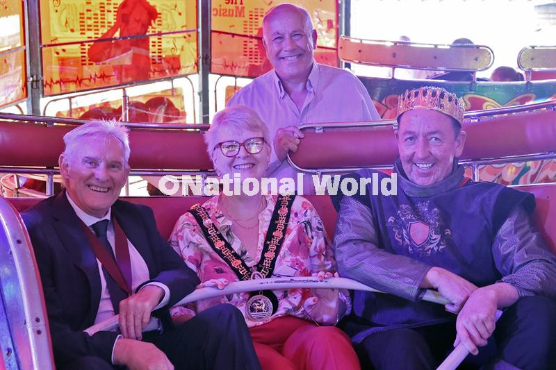 Watlzers First Ride 40015264-Cllr Phil Holbrook (Consort), Carole Thompson (Ceremonial ...
