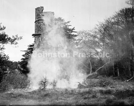 20874178Muirhouse Towers , Muirhouse Edinburgh the only remains of the