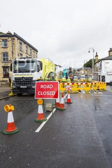 39178030 Bradford Road closed because of Burst water main