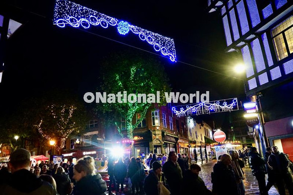 Chesterfield Christmas Lights Switch On