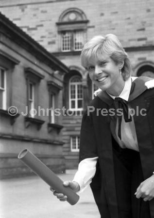 20384695Scottish athlete Linsey MacDonald with her scroll after