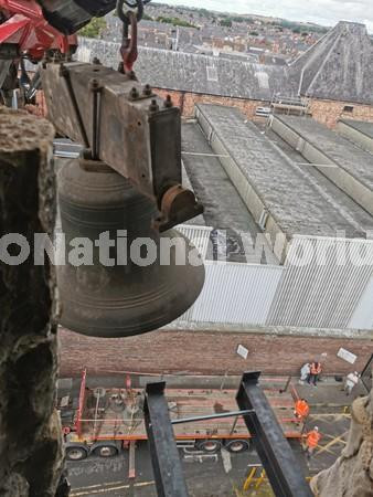39513091-The removal of bells from the Bell Tower at All Saints Church ...