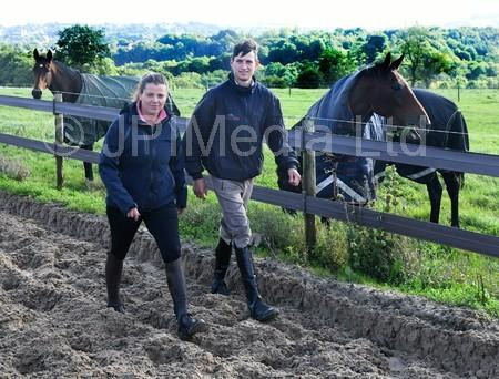 39159235-Jonathan and Sam England at Manor Farm, Guiseley. - National ...