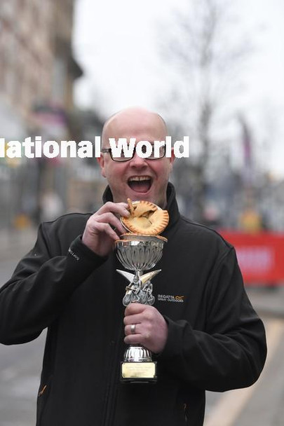 39647265-Photo Neil Cross; The World Pie-Eating Championships held at ...