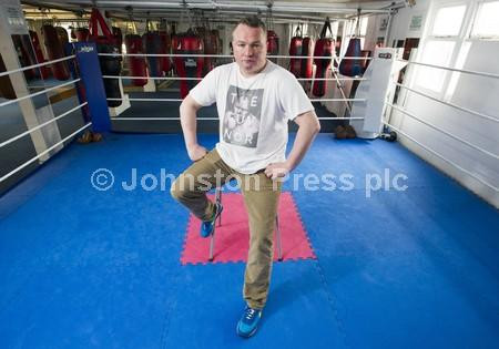 36116537-09 04 2018. Bradley Welsh portrait Holyrood Boxing Gym for ...