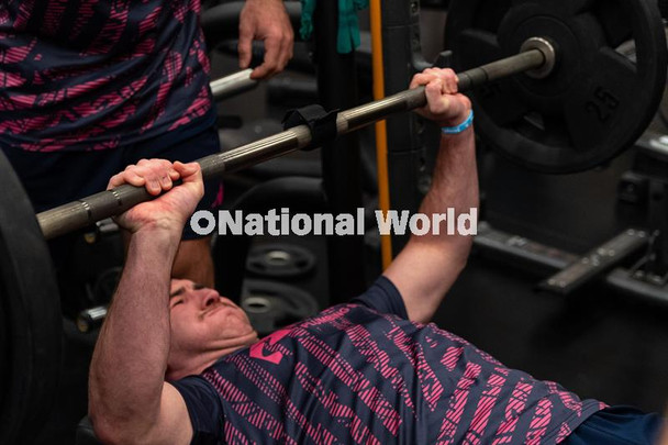 Wwig 39920525-Weights exercises at Wigan Warriors Media Day. Photo: Kelvin ...