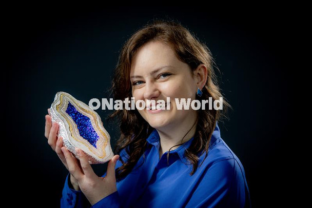39955180-Holmbridge based silversmith and jeweller Alice Fry withn her ...