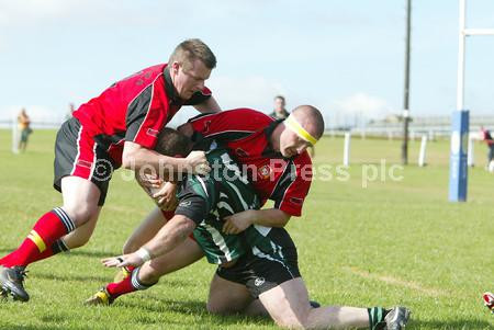38059912 Match actions from the rugby league: Ovenden v Milford RL at