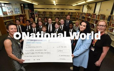 39439404-WIGAN - 12-05-22 from left, Headteacher Alison Rigby, left ...