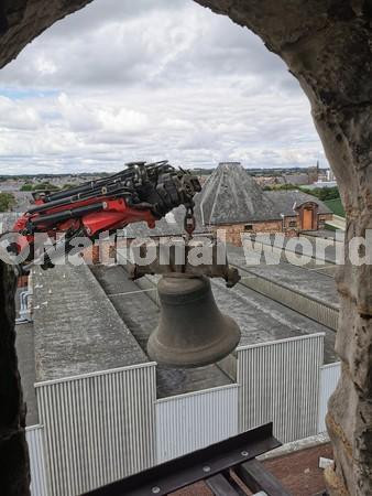 39513093-The removal of bells from the Bell Tower at All Saints Church ...