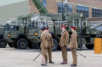 39335168-Change of regimental colours parade 16 Royal Artillery ...