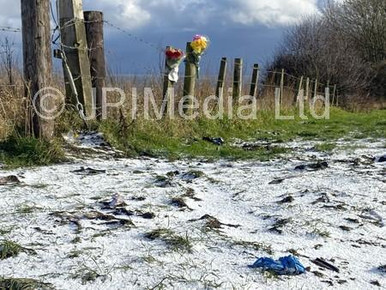 38895831-The scene of a fatal RTA at Thorpe Road, Horden. Picture by ...