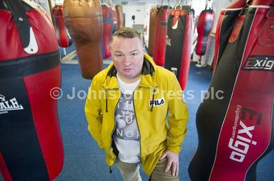 36116542-09 04 2018. Bradley Welsh portrait Holyrood Boxing Gym for ...