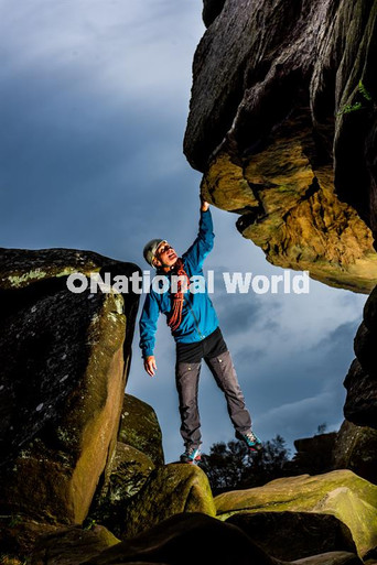 39867483-YP Magazine - Yorkshire mountaineer Alan Hinkes at Brimham ...