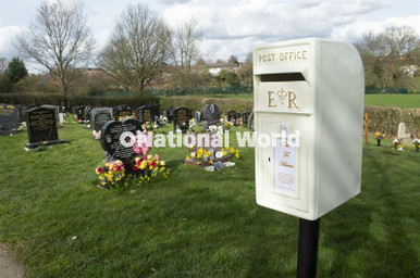 39943032-The Letters to Heaven post box at Swallownest Cemetery. YPN ...